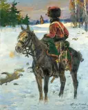 Wojciech Kossak, HUZAR WIELKIEJ ARMII