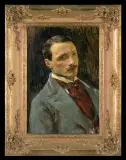 Józef Brandt, PORTRET MALARZA ZENONA ŁĘSKIEGO