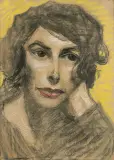 Stanisław Ignacy Witkiewicz, PORTRET ŻONY ARTYSTY - JADWIGI, XII 1929