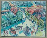 KAZIMIERZ DOLNY by Edward Dwurnik, 2006, olej, płótno, sold Jun 2012