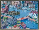 GDAŃSK by Edward Dwurnik, 2006, olej, płótno, sold Jun 2012