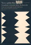 Leszek Hołdanowicz, Plakat do filmu Bariera, 1966, typografia, papier