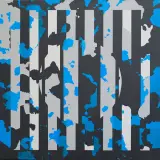 Zapis logiczny by Krzysztof Patalas, 2011, olej, płótno, sold May 2012