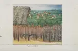 Wilki w Łążku by Jacek Yerka, 2007, kredki, ołówek, papier, sold May 2012
