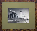 Jan Bułhak, Warszawa W-Z, kościół św. Anny, 1949, fotografia czarno-biała, papier