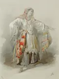 Stanisław Chlebowski, KOBIETA W STROJU ORIENTALNYM