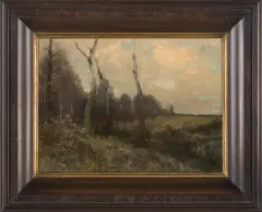 Roman Kochanowski, PEJZAŻ. JESIEŃ, ok. 1920, olej, płótno