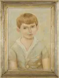 CHŁOPCZYK. PORTRET FRANCOISA by Tadeusz Makowski, 1927, olej, płótno, sold Mar 2012