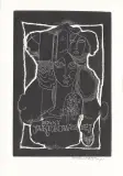 Stanisław Dawski, Ex libris Bogny Jakubowskiej, litografia, papier
