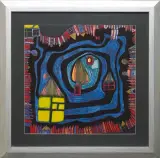 Koniec wód by Friedensreich Hundertwasser, offset barwny, papier, offered Feb 2012