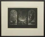 Jerzy Znamierowski, Tryptyk, 1979, kwasoryt, papier