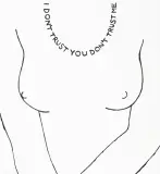 Agata Bogacka, I dont trust you..., 2009, serigrafia, papier