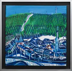 Zakopane by Edward Dwurnik, 2011, akryl, płótno, sold Jan 2012