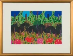 Ogród by Tadeusz Dominiku, 2000, grafika komputerowa, sold Dec 2011