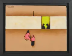 NR 2573 by Witold-K, 1972, akryl, płótno, offered Dec 2011