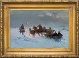 Czesław (I. Zygmuntowicz) Wasilewski, PODRÓŻ ZIMOWĄ NOCĄ