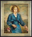 Roman Kramsztyk, KWIACIARKA, 1931-1932, olej, płótno