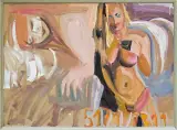 Michał Moląg, Z CYKLU: LASKI, 2008, olej, płyta