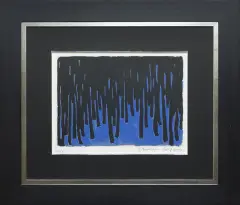 Bez tytułu by Leon Tarasewicz, 1984/2000, serigrafia barwna, papier, sold Nov 2011