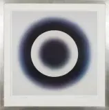 Wojciech Fangor, M 74, 1970-2001, serigrafia barwna, papier