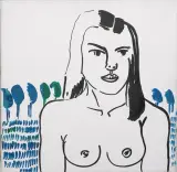 Deanna by Edward Dwurnik, 2008, akryl, płótno, sold Oct 2011
