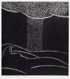 Stasys Krasauskas, Obfitość, 1966, linoryt, papier