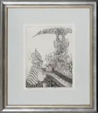 Tomasz Sętowski, Królowa, akwaforta, papier
