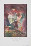 Jacek Walusiak, Z cyklu Rozmyślania i modlitwy, 1997/98, gwasz, akwarela, papier