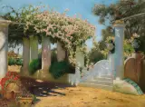 Roman Bratkowski, NA CAPRI, 1929, olej, płótno