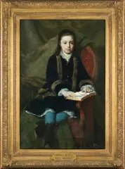 Paweł Merwart, PORTRET MADEMOISELLE L.C., 1879, olej, płótno