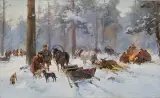 Czesław (I. Zygmuntowicz) Wasilewski, PO POLOWANIU NA ŁOSIA