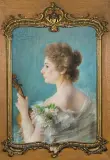Mieczysław Reyzner, PORTRET MŁODEJ DAMY