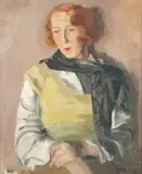 Leopold Gottlieb, PORTRET PANI O RUDYCH WŁOSACH