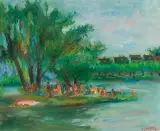 Jakub (Jacques) Zucker, PIKNIK NAD RZEKĄ W MORET-SUR-LOING