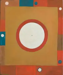 Jerzy Nowosielski, ABSTRAKCJA, 1973, olej, płótno