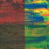 BEZ TYTUŁU by Leon Tarasewicz, 2003, technika mieszana, sklejka, sold Oct 2011