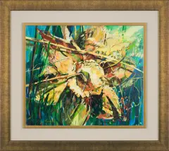 Dziki żonkil by Katarzyna Korytkowska, akryl,blacha aluminiowa, sold Sep 2011