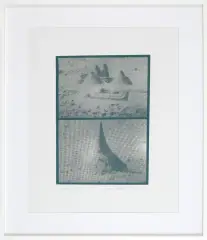Zamki by Jan Tarasin, 1976-1989, serigrafia barwna, papier, sold Sep 2011