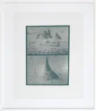 Zamki by Jan Tarasin, 1976-1989, serigrafia barwna, papier, sold Sep 2011