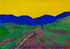 Edward Dwurnik, Jurgów, 2011, gwasz, karton