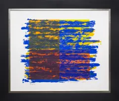 Leon Tarasewicz, Bez tytułu, 2002, serigrafia barwna, papier