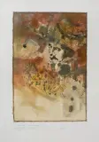 Jacek Walusiak, Rozmyślania i modlitwy XV John Henry Newman, 1994, akwarela, bibułka naklejona na papier