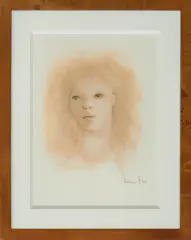 Léonor Fini, Portret, litografia barwna, papier