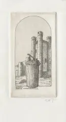 Zbigniew Janeczek, Exlibris Adama Włodarkiewicza, akwaforta, papier