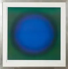 Wojciech Fangor, M 65, 1968-2001, serigrafia barwna, papier