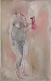 Barbara Jonscher, Portret Marii, 1966, olej, płótno