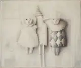 Marionetki by Joanna Kamirska-Niezgoda, 1997/1998, olej, płótno, offered Jun 2011