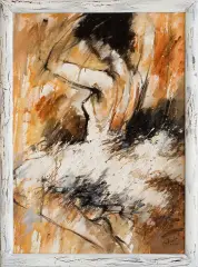 Eugeniusz Ochonko, Bez tytułu, 2008, technika mieszana na płótnie