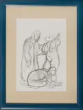 Franciszek Starowieyski, Trzy postaci - szkic