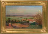 PEJZAŻ LETNI by Henryk Szczyglinski, olej, płótno, sold Jun 2011